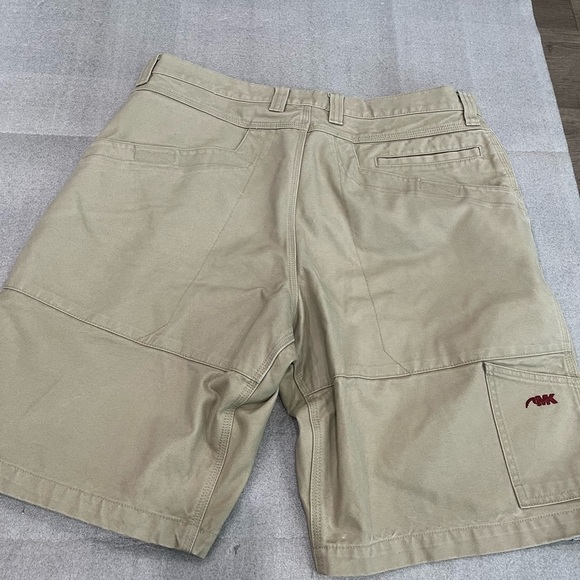 [38]Mountain Khakis Tan Flat Front Alpine Utility Short Outdoor Hiking Workwear - Picture 9 of 12